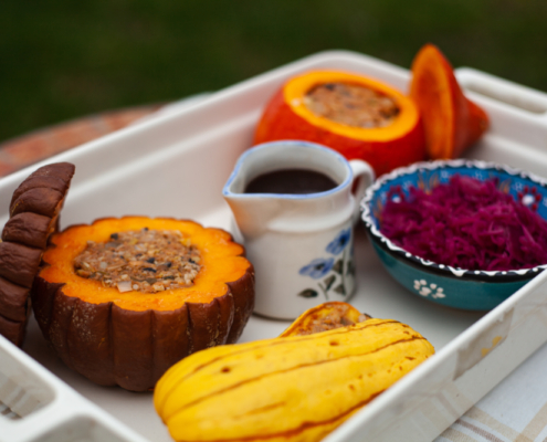 stuffed squash