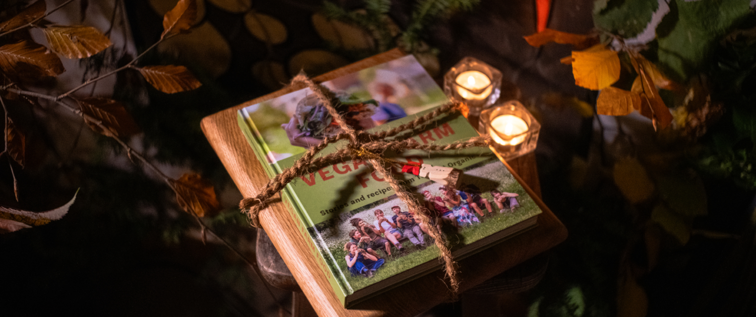 My Vegan Farm Food cookbook christmas gift set